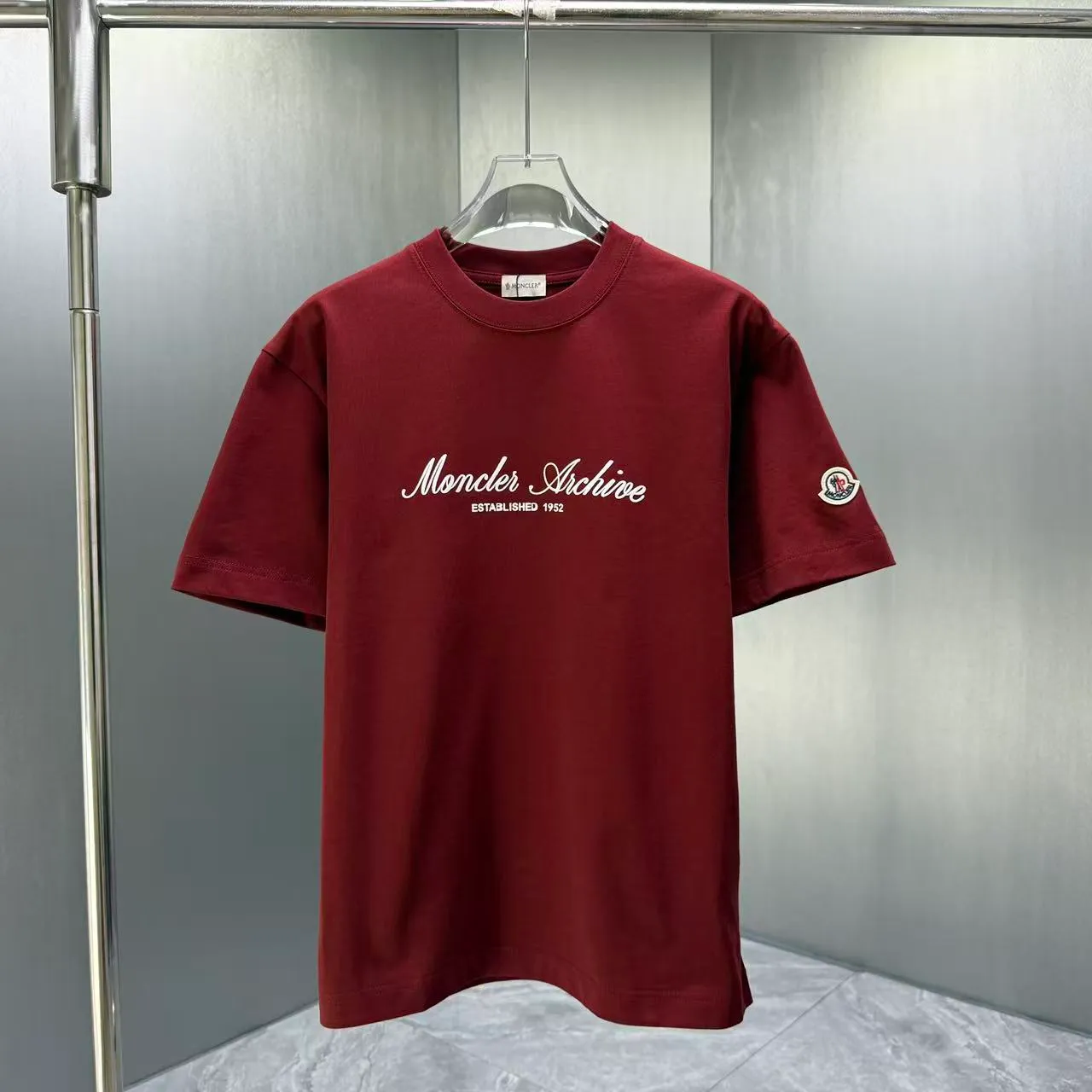 MONCL* * 2026 New Arrival T logo ：Black White Dark Blue Sizes：S M L XL XXL